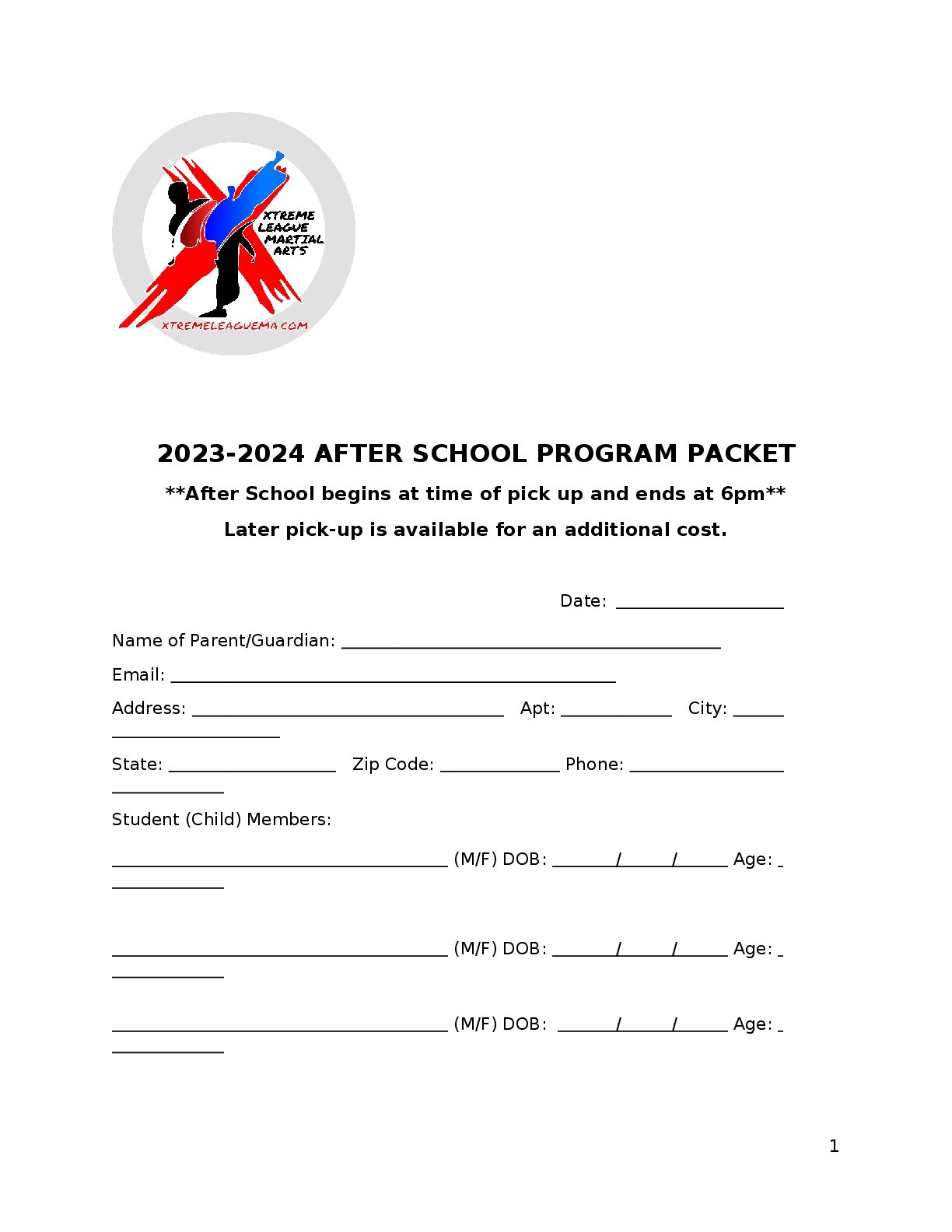 After School Application
